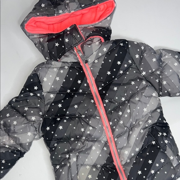 Pink Platinum Other - Girls 24M Pink Platinum Starry Black Jacket with Pink Lining